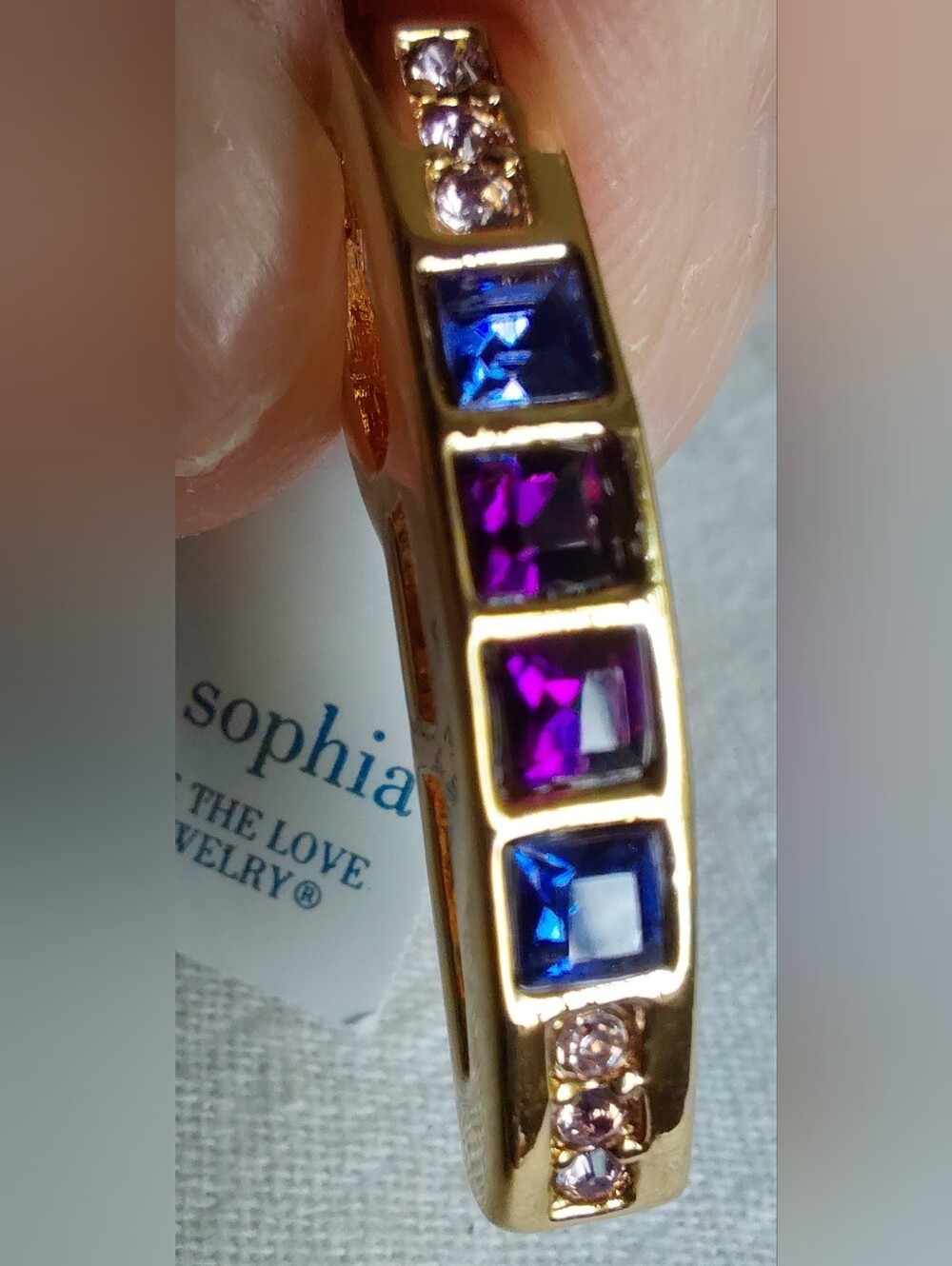 Lia Sophia Goldtone Pendant